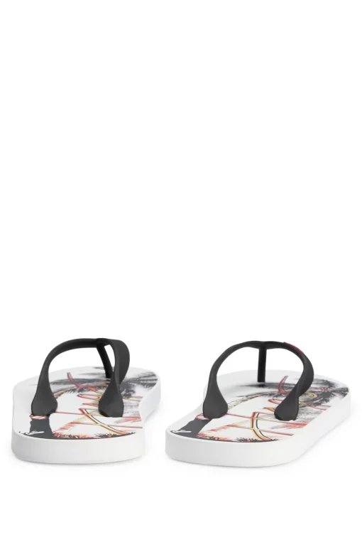 Hugo Arvel Palm Three Flip-Flops