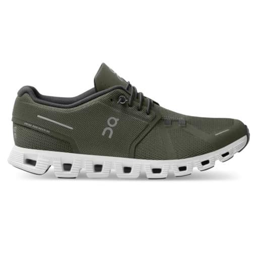On Sneakers Cloud 5 Men Olive/White