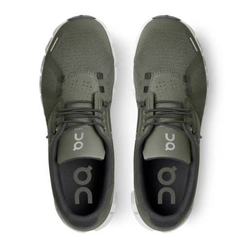 On Sneakers Cloud 5 Men Olive/White
