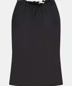 Esprit Linen Blend Top Black