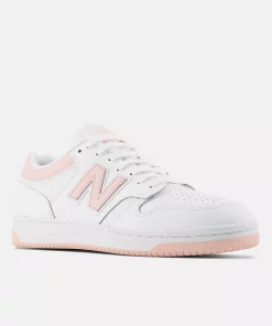 New Balance 480 White With Pink Haze