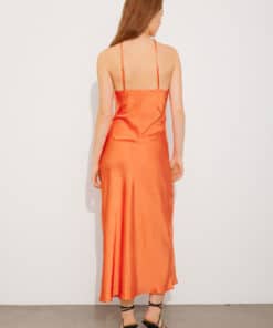 Envii Enpapaya Midi dress Red Orange