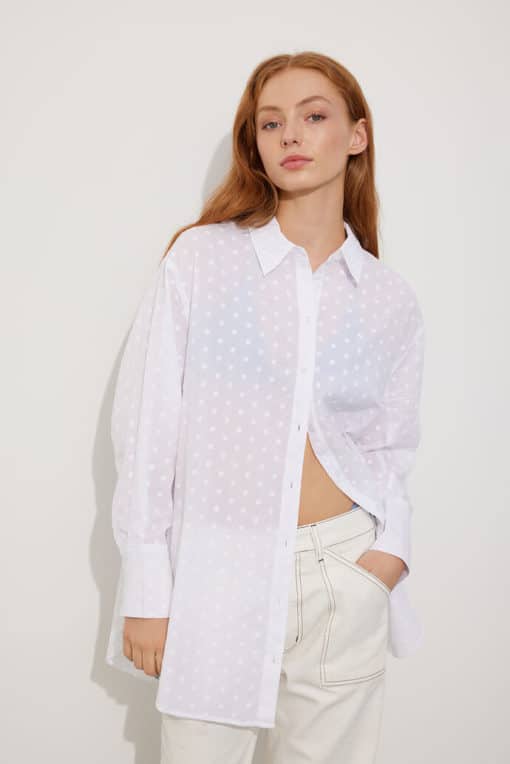 Envii Endragon Shirt Simple Broderie Anglaise
