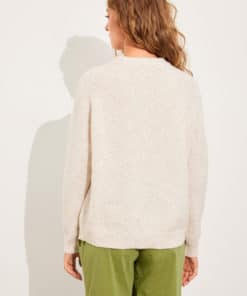 Envii Encucumber Knit Light Beige Melange