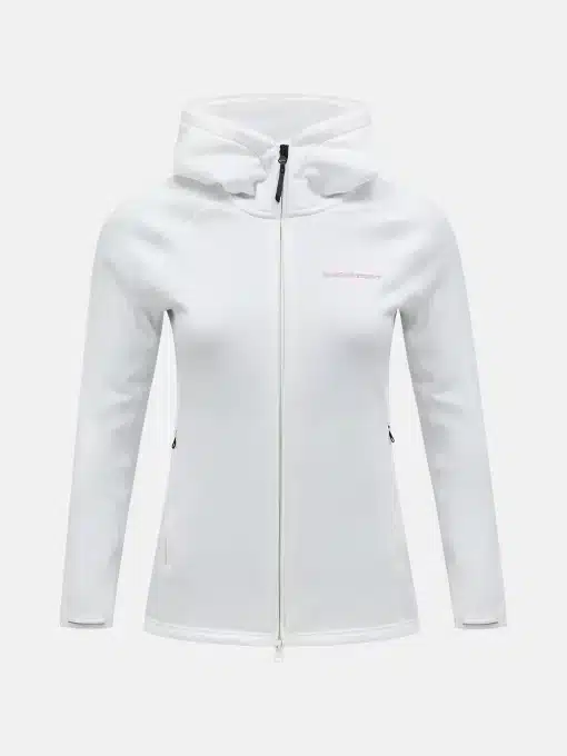 Peak Performance Chill Light Zip Hood Women Off White