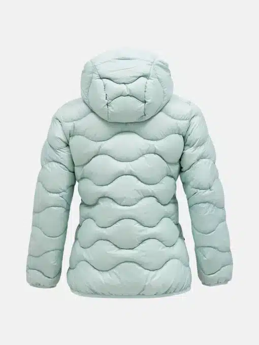 Peak Performance Helium Down Hood Jacket Women Delta Green