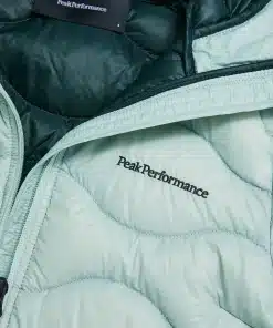 Peak Performance Helium Down Hood Jacket Women Delta Green