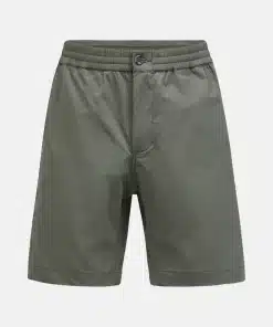 Peak Performance Stretch Drawstring Shorts Men Pine Needle