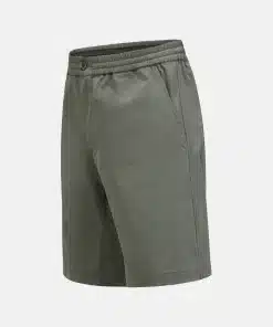 Peak Performance Stretch Drawstring Shorts Men Pine Needle