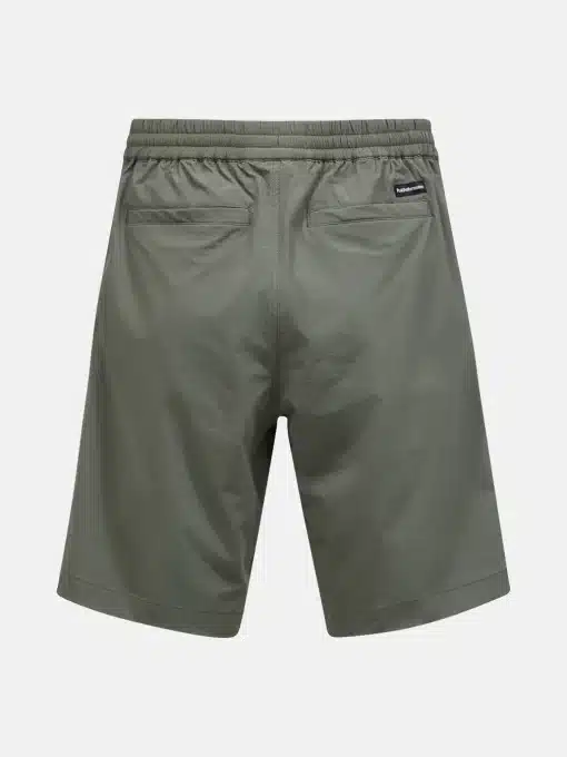 Peak Performance Stretch Drawstring Shorts Men Pine Needle
