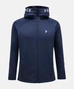 Peak Performance Rider Zip Hood Men Blue Shadow