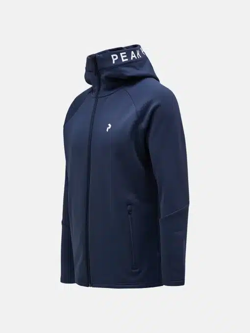 Peak Performance Rider Zip Hood Men Blue Shadow