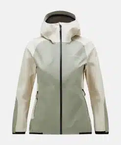 Peak Performance Gore-Tex Pac Jacket Women Sand Fog/Limit Green