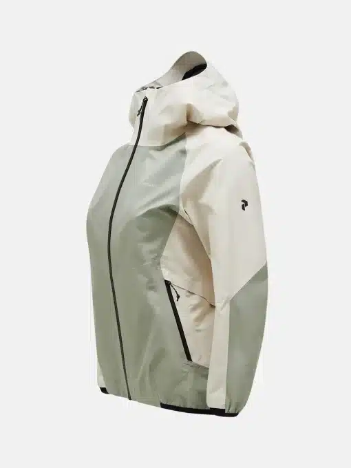 Peak Performance Gore-Tex Pac Jacket Women Sand Fog/Limit Green