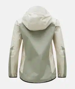 Peak Performance Gore-Tex Pac Jacket Women Sand Fog/Limit Green