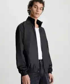 Calvin Klein Unpadded Harrington Jacket Black
