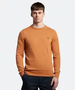 Lyle & Scott Cotton Crew Neck Jumper Saltburn