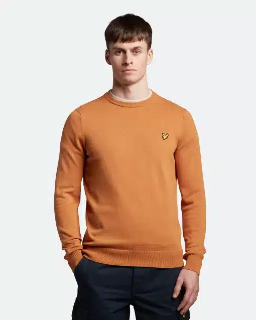 Lyle & Scott Cotton Crew Neck Jumper Saltburn