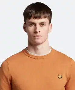 Lyle & Scott Cotton Crew Neck Jumper Saltburn