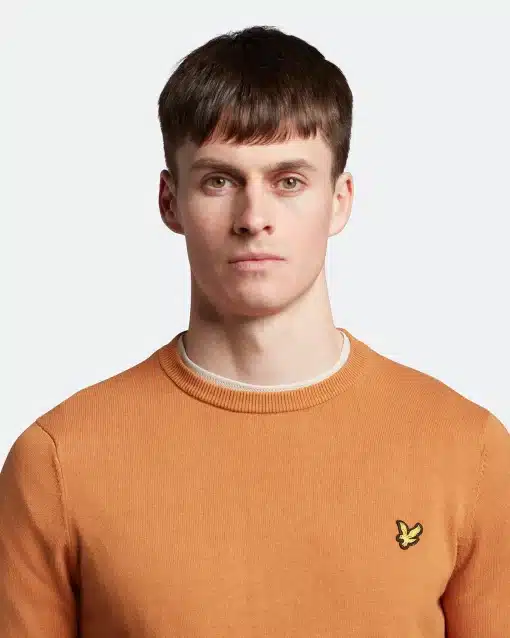 Lyle & Scott Cotton Crew Neck Jumper Saltburn