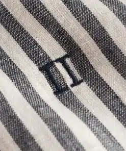 Les Deux Kris Linen SS Shirt Ivory/Dark Navy