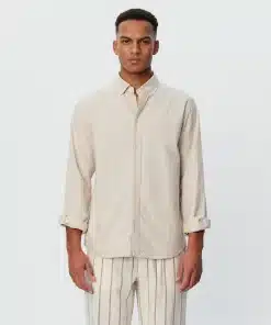 Les Deux Kristian Linen B.D. Shirt Ivory
