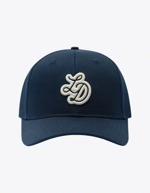 Les Deux Darren Baseball Cap Dark Navy/Ivory