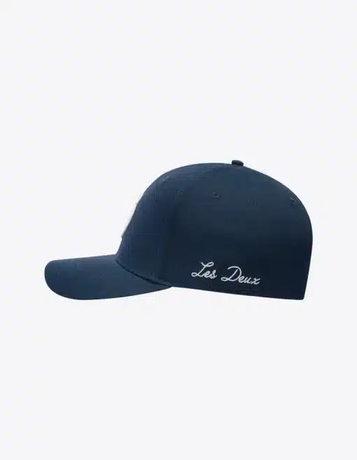 Les Deux Darren Baseball Cap Dark Navy/Ivory