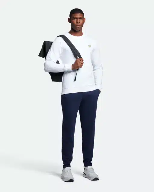 Lyle & Scott Crew Neck Sweatshirt White