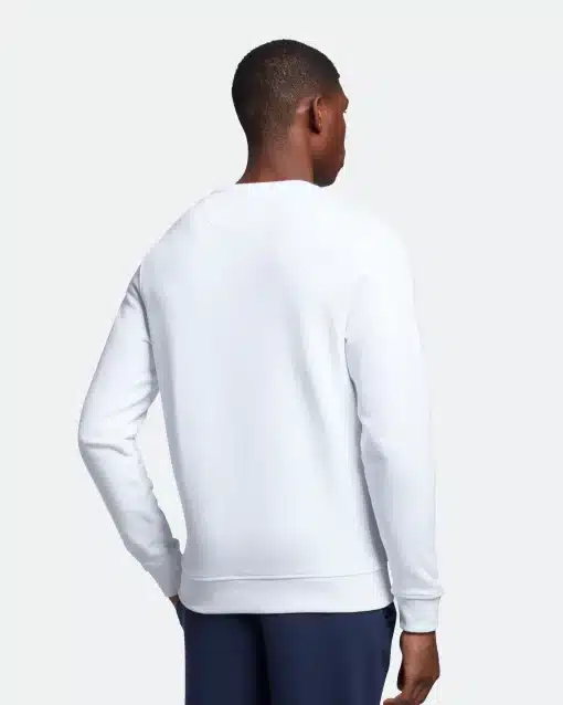 Lyle & Scott Crew Neck Sweatshirt White