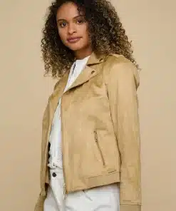 Rino & Pelle Mosha Biker Jacket Warm Sand