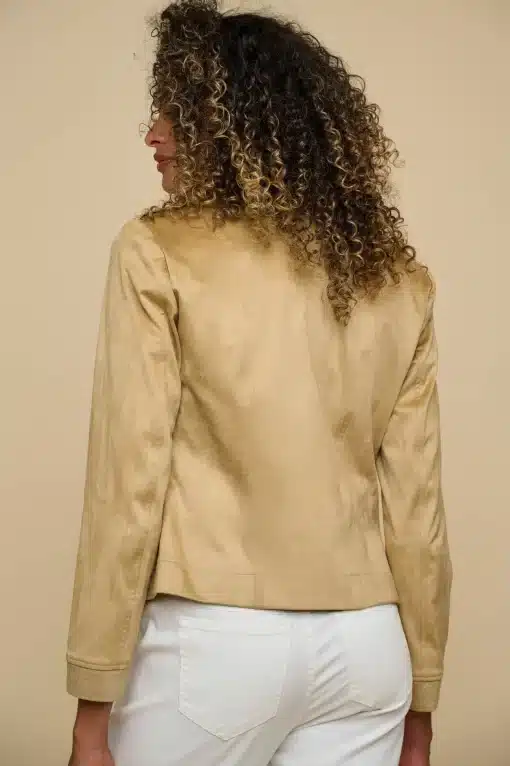 Rino & Pelle Mosha Biker Jacket Warm Sand