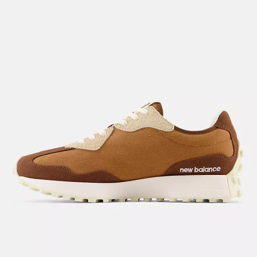 New Balance 327 Burnt Orange With White