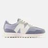 New Balance 327 Blue Indigo With White