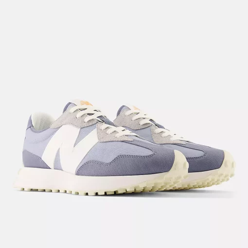 New Balance 327 Blue Indigo With White
