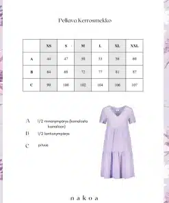 Nakoa Layered Linen Dress Old Rose