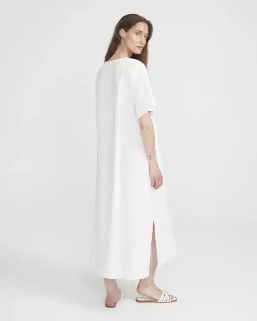 Holebrook Marina Wide Dress White