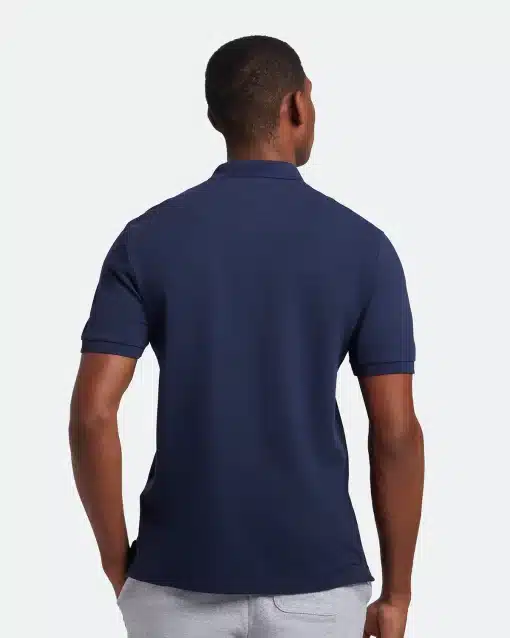 Lyle & Scott Plain Polo Shirt Navy