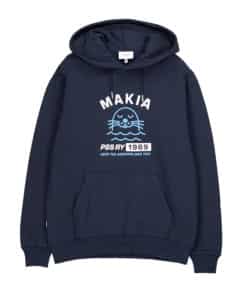 Makia Sapokka Hooded Sweatshirt Dark Blue