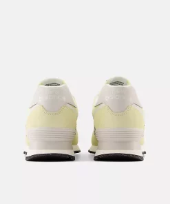New Balance 574 Yellow With White