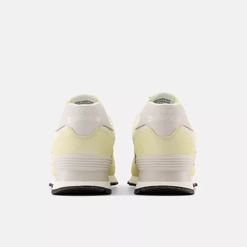 New Balance 574 Yellow With White