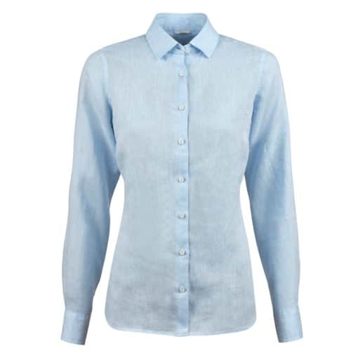 Stenströms Sofie Linen Shirt Light Blue