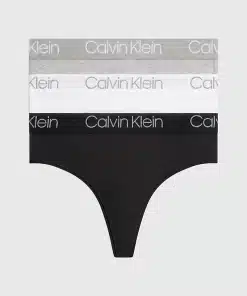Calvin Klein 3 Pack High Waisted Thongs - Body