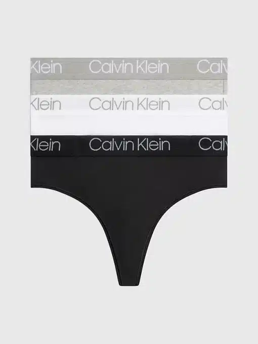 Calvin Klein 3 Pack High Waisted Thongs - Body