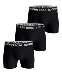 Björn Borg Cotton Stretch Boxer 3-Pack Black