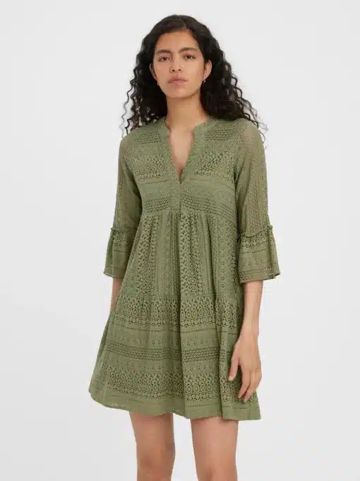 Vero Moda Honey Lace Dress Green
