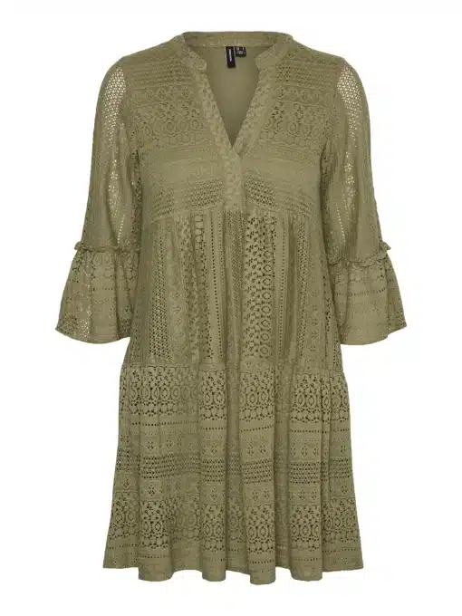 Vero Moda Honey Lace Dress Green