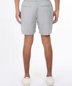 Knowledge Cotton Apparel Loose Woven Shorts Forrest Night