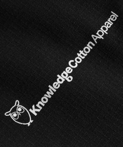 Knowledge Cotton Apparel Stretch trenkking Pants Black Jet