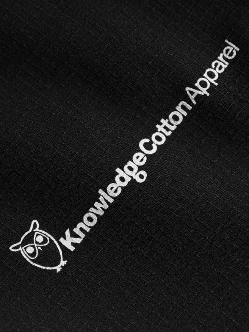 Knowledge Cotton Apparel Stretch trenkking Pants Black Jet